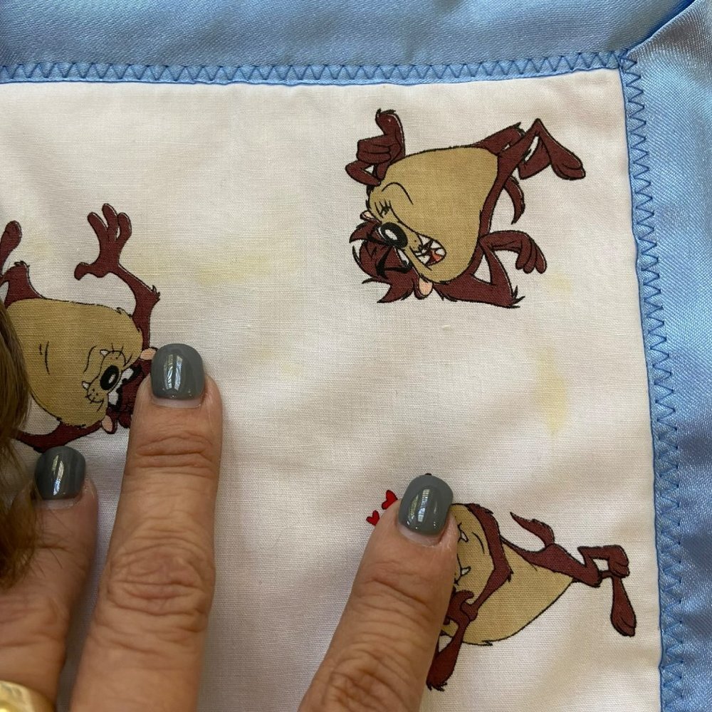 Ashton Drake Porcelain Doll Mommy's Little Angel Taz Outfit Blanket Looney Tunes - Picture 8 of 13